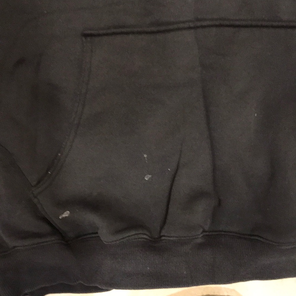 Adidas Logo Sweatshirt with hoodie size XL - Picture 3 of 6